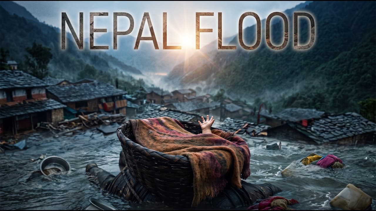 NEPAL FLOOD poster